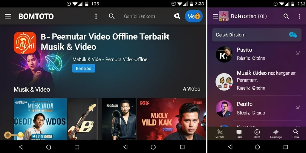 Screenshot utama BOMTOTO menampilkan antarmuka yang intuitif dan menarik.