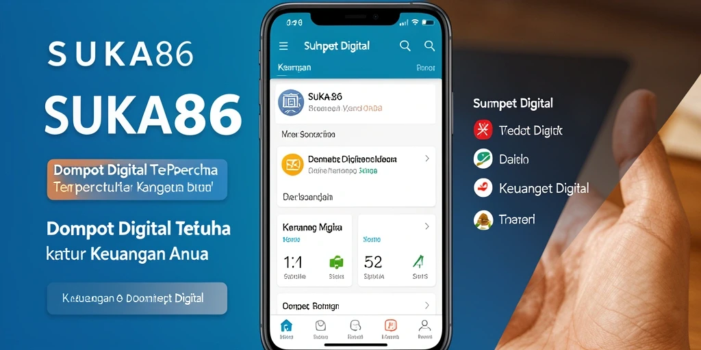 Antarmuka modern dan fitur intuitif dari SUKA86.